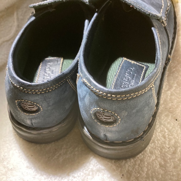 Blue Suede womens loafers - Picture 2 of 4